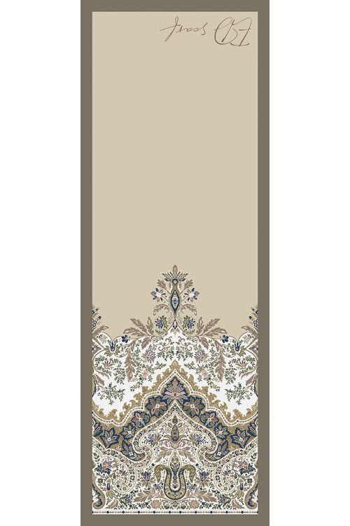 Curated Ethnic Shawl - Mink