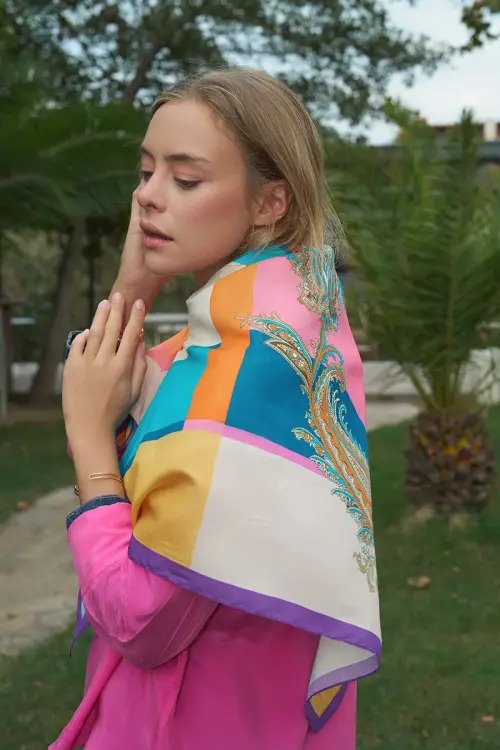 Elite Modal Scarf - Colorful