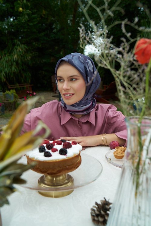 Rosa Modal Eşarp - Mor