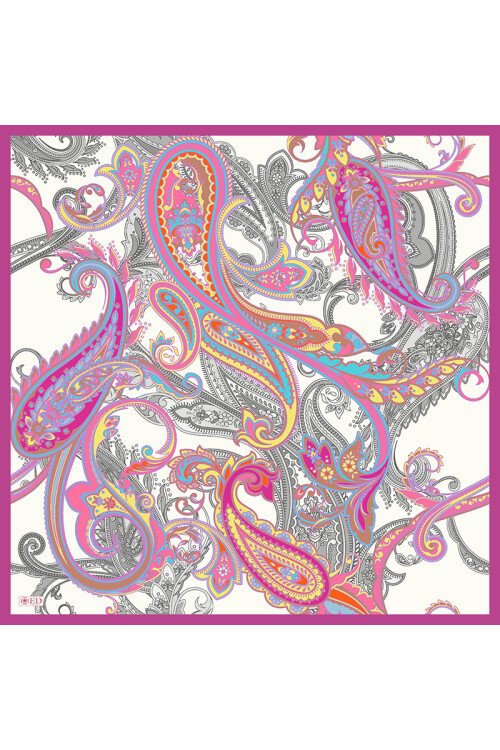 İpek Dokulu Motif İpek Dokulu Eşarp