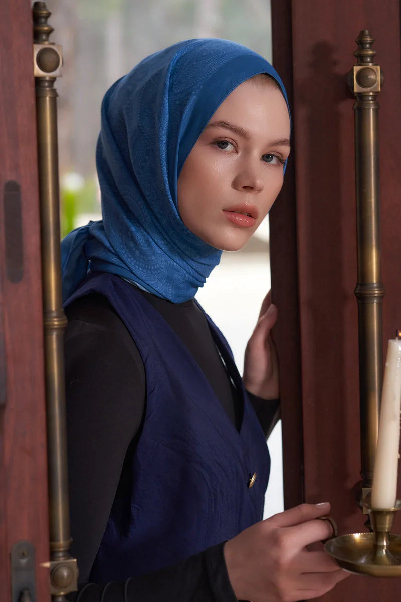 Heritage Saye Şal - İndigo