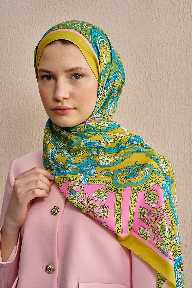 Celebrity Celestial Shawl - Yellow