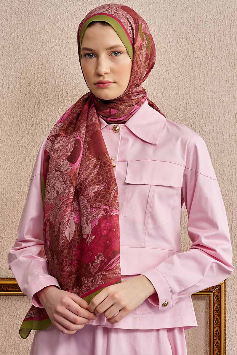 Celebrity Fiorenza Shawl - Olive Green