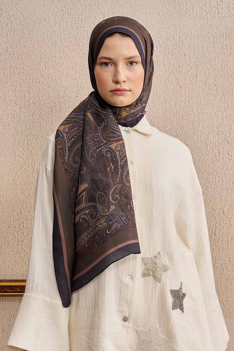 Celebrity Hera Shawl - Mink