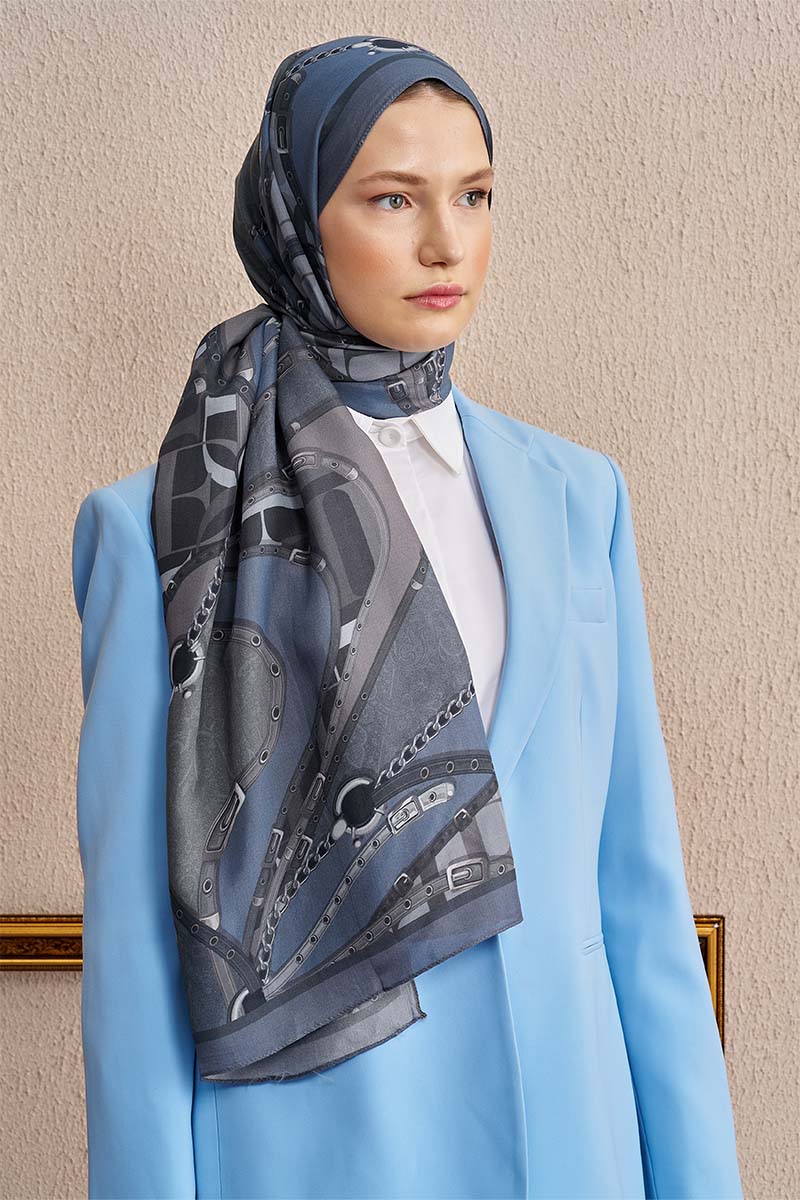 Celebrity Pietra Şal - Mavili Gri