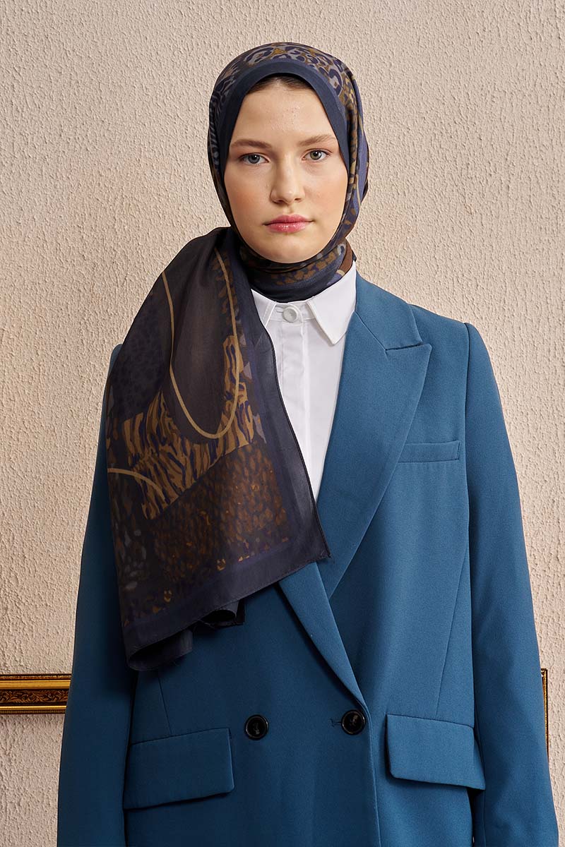 Celebrity Sable Şal - Lacivert