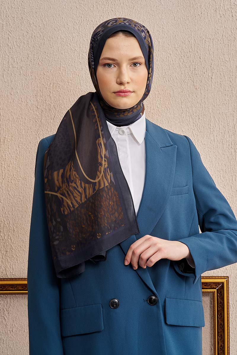 Celebrity Sable Şal - Lacivert