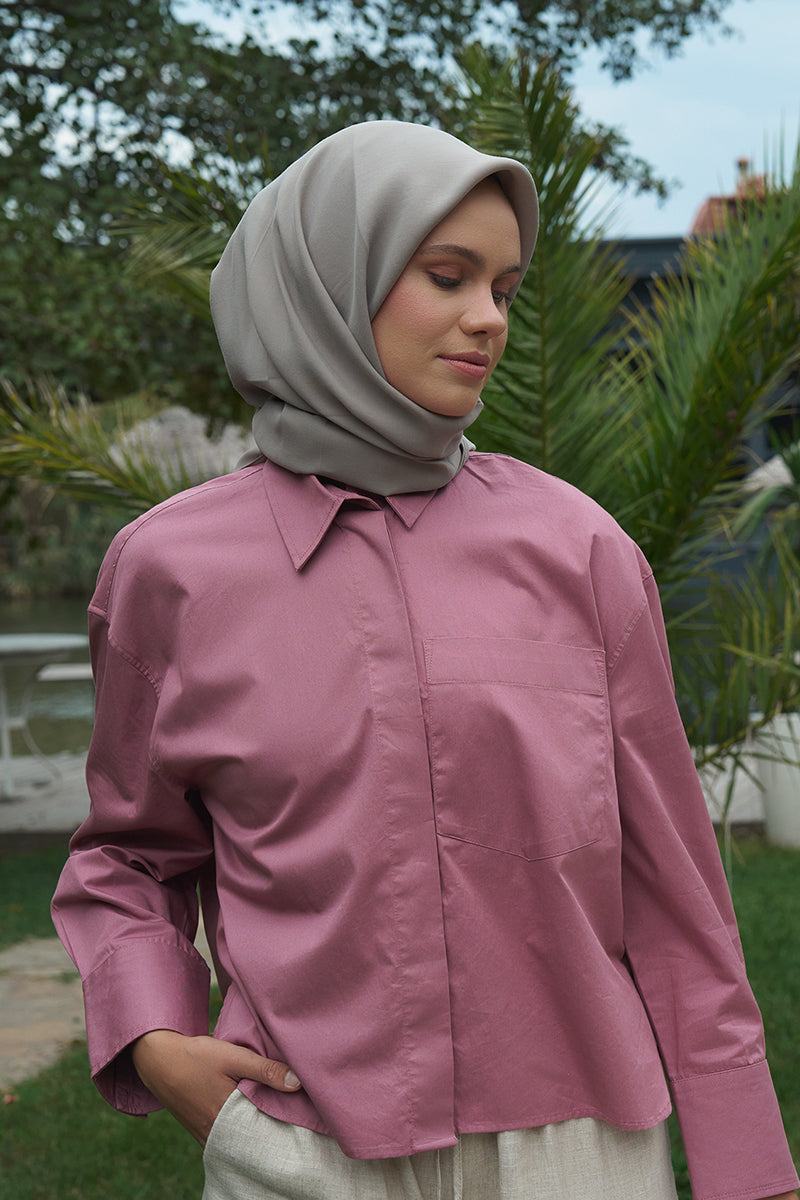 Classic Collection Modal Eşarp - Vizon