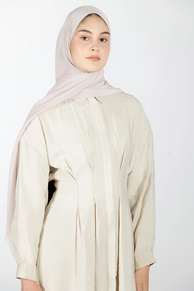 Core İpek Şal - Nude