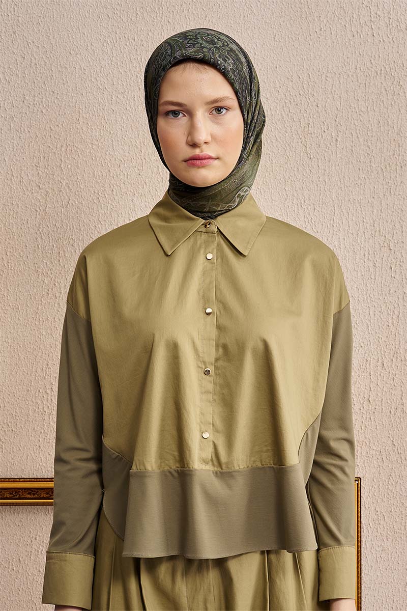 Vision Art Collection Eclipse Eşarp - Haki