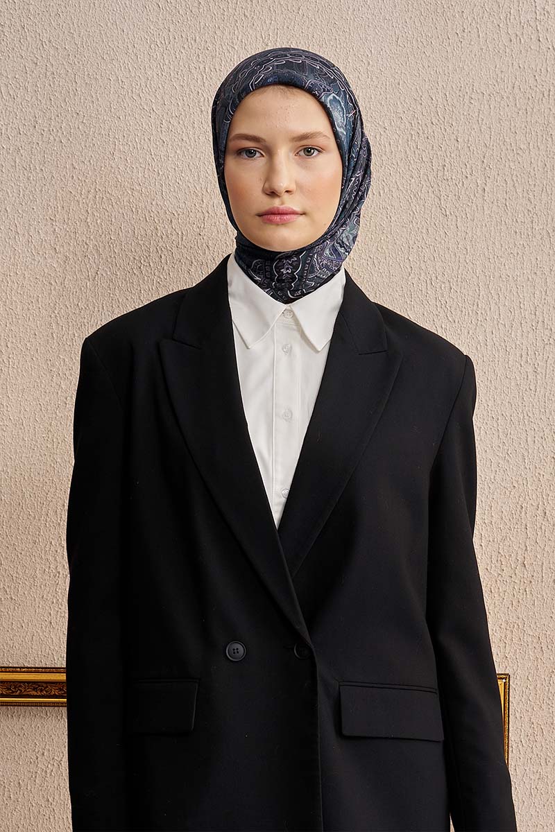 Vision Art Collection Eclipse Eşarp - Lacivert