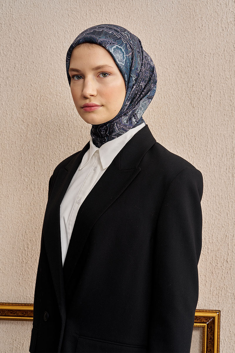 Vision Art Collection Eclipse Eşarp - Lacivert