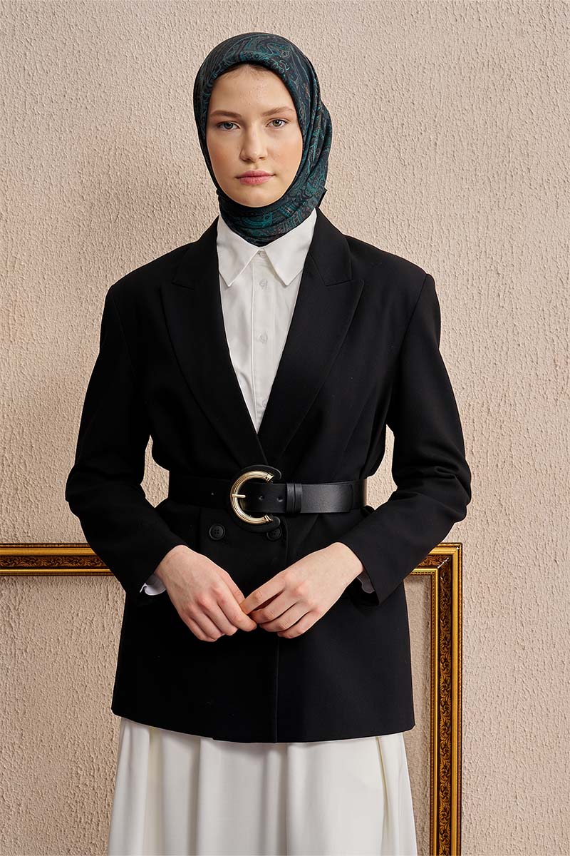 Vision Art Collection Eclipse Eşarp - Petrol