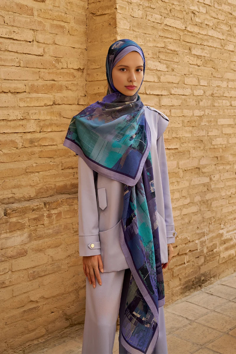 Fearless Pamuk Modal Şal - Lilac