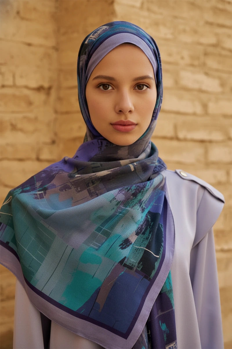 Fearless Pamuk Modal Şal - Lilac