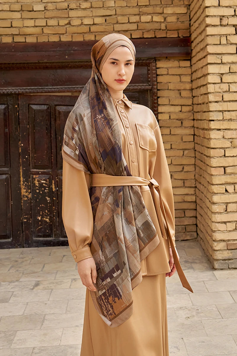 Fearless Pamuk Modal Şal - Vizon