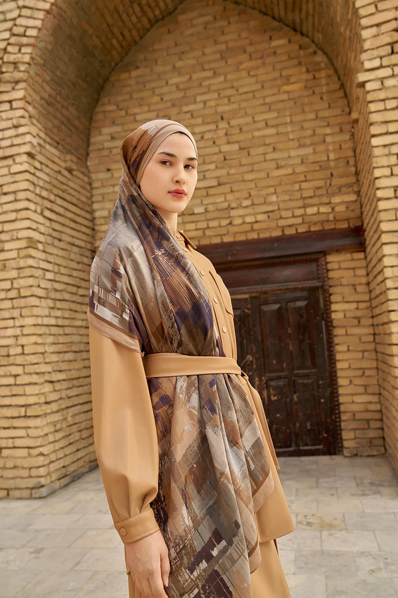 Fearless Pamuk Modal Şal - Vizon