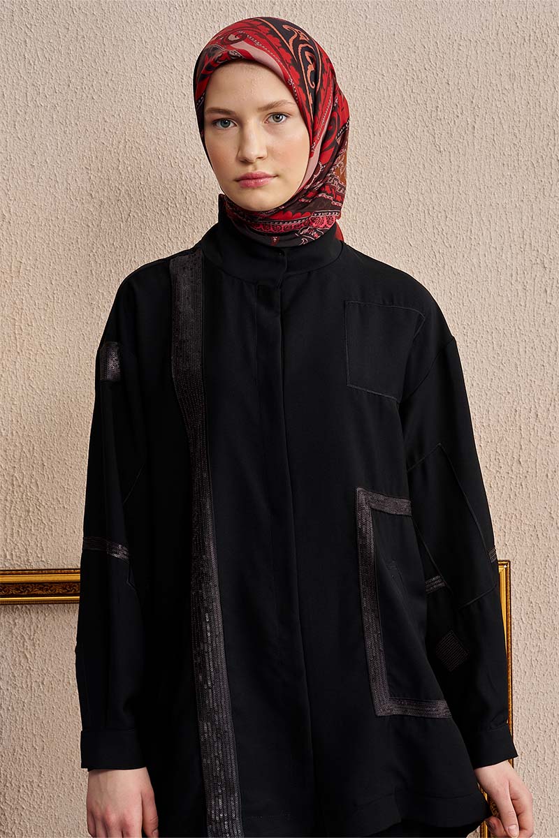 Vision Art Collection Lacirna Eşarp - Bordo