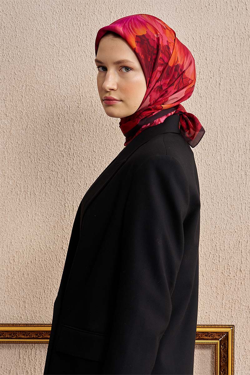 Vision Art Collection Mirage Eşarp - Bordo