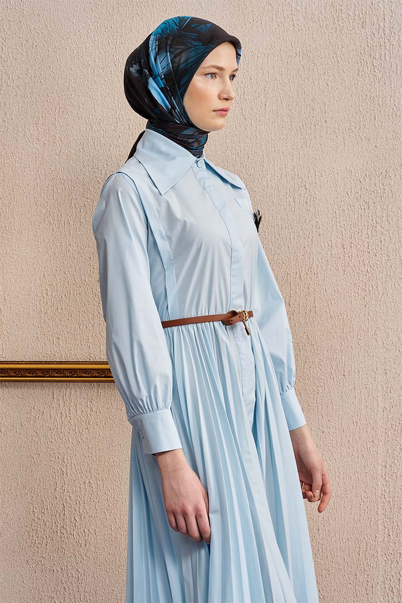 Vision Art Collection Mirage Eşarp -Kahverengi/Mav