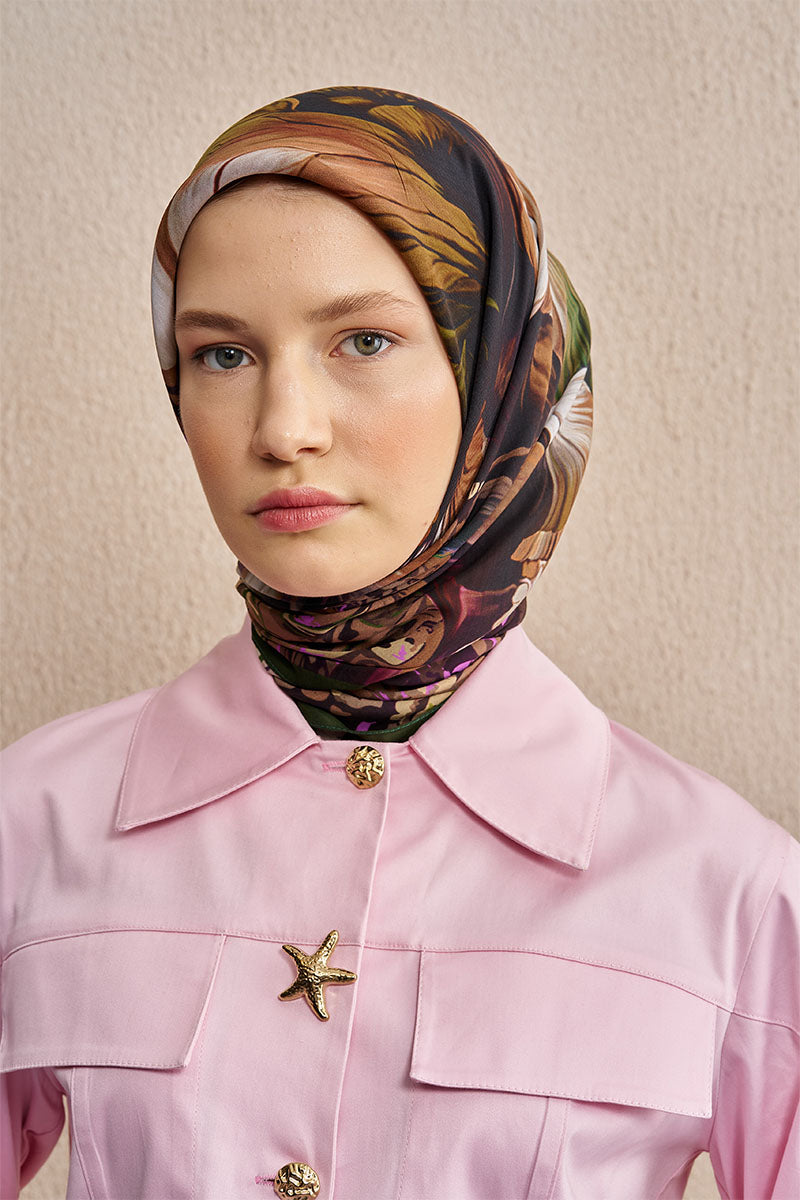 Vision Art Collection Mirage Eşarp - Yeşil