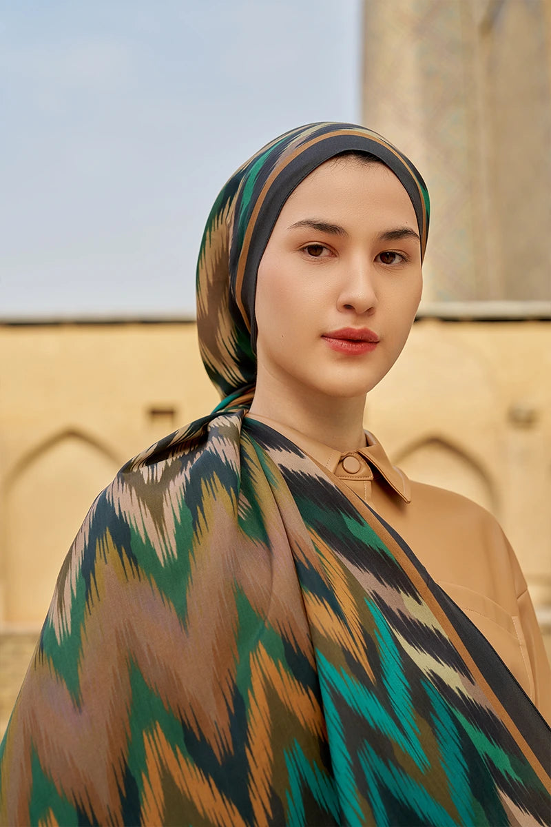 Missoma Floss Viscose Shawl - Khaki