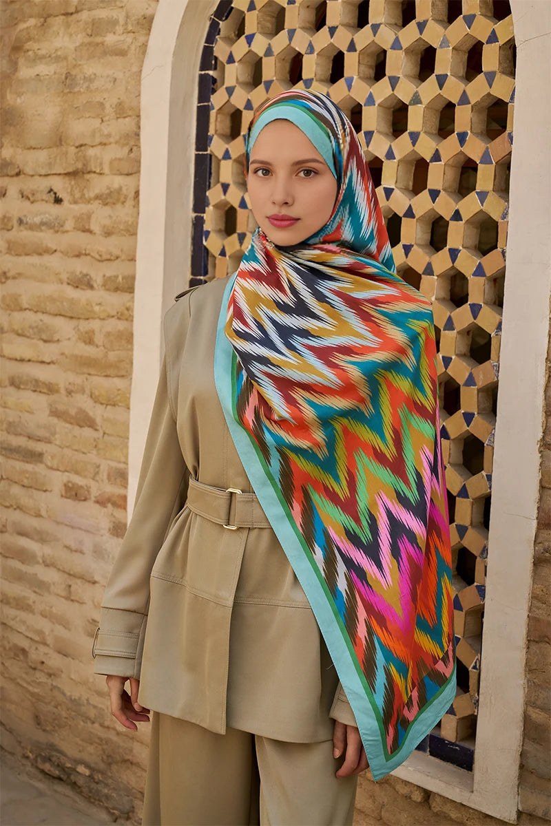 Missoma Floss Viscose Shawl - Blue