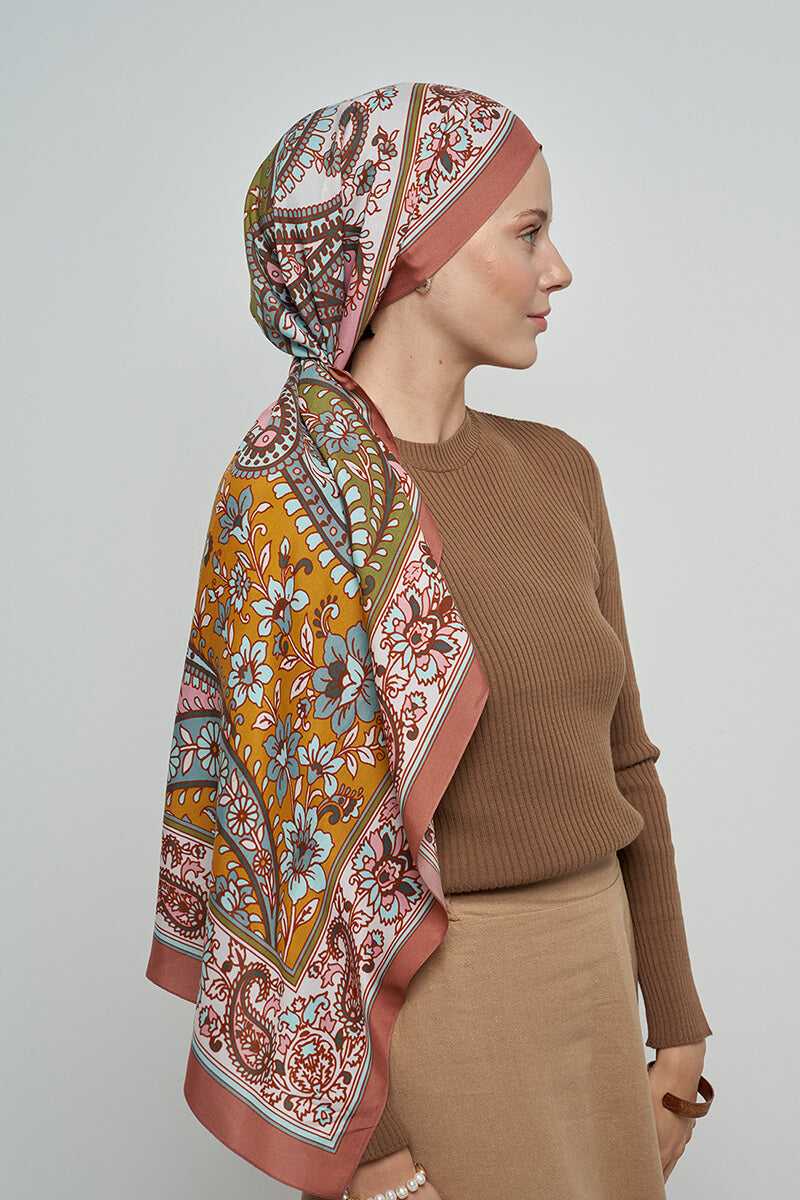 Paisley Koleksiyonu Garden Şal - Karmen