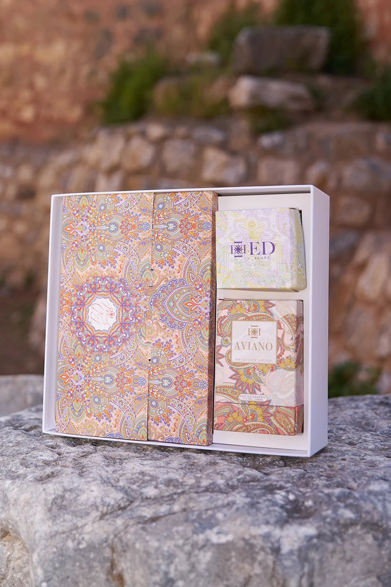 Cotton Silk Shawl Box