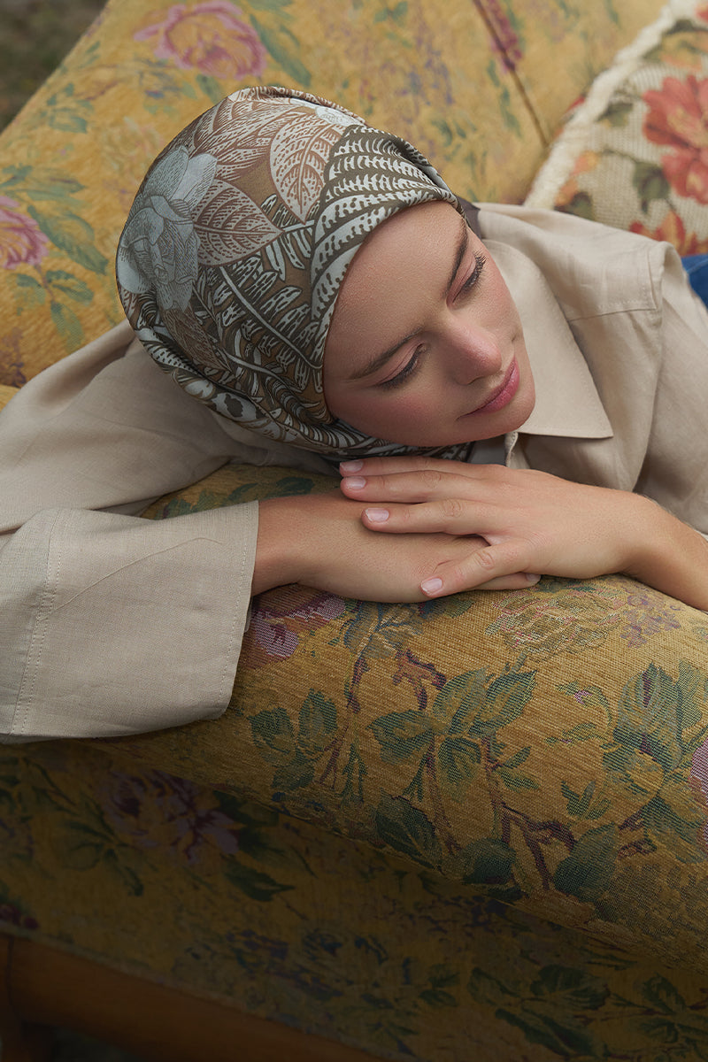 Elysium Modal Eşarp - Kahve