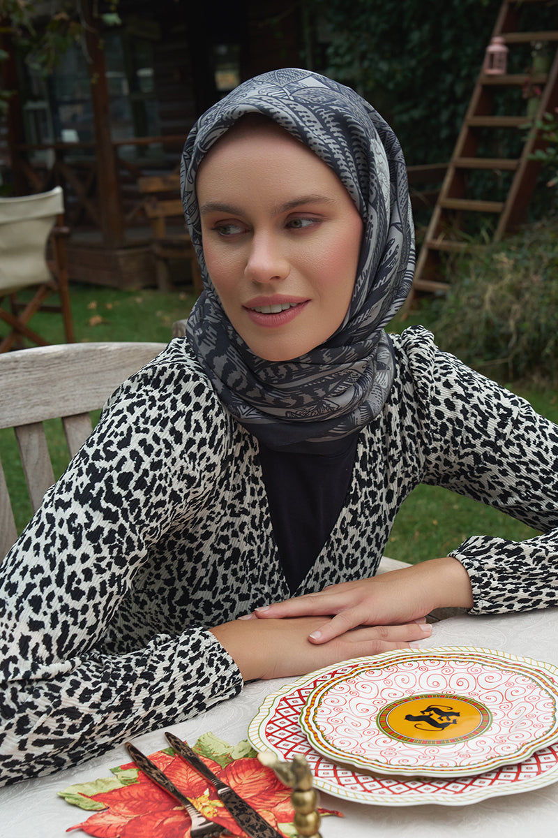 Elysium Modal Eşarp - Siyah