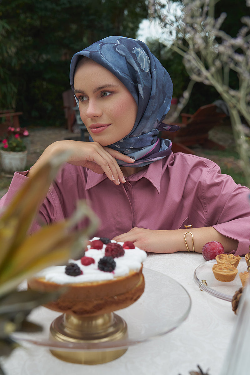 Rosa Modal Eşarp - Mor