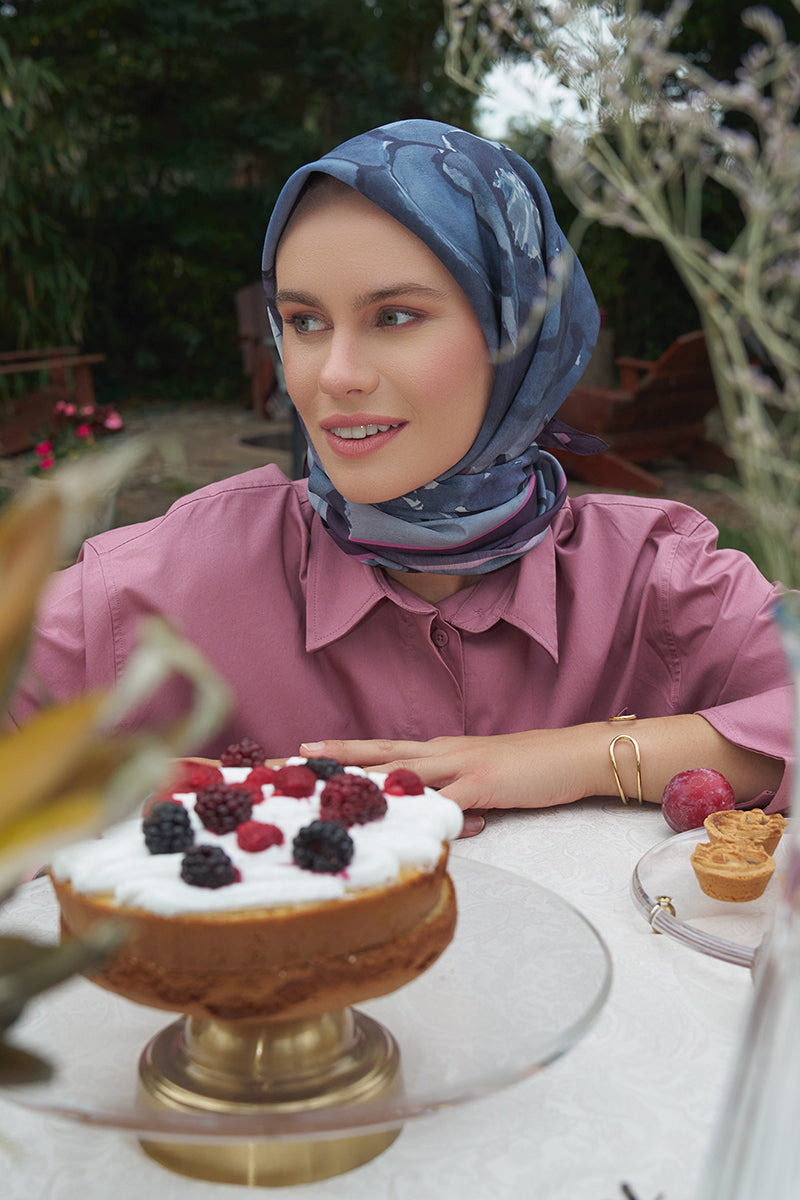 Rosa Modal Eşarp - Mor