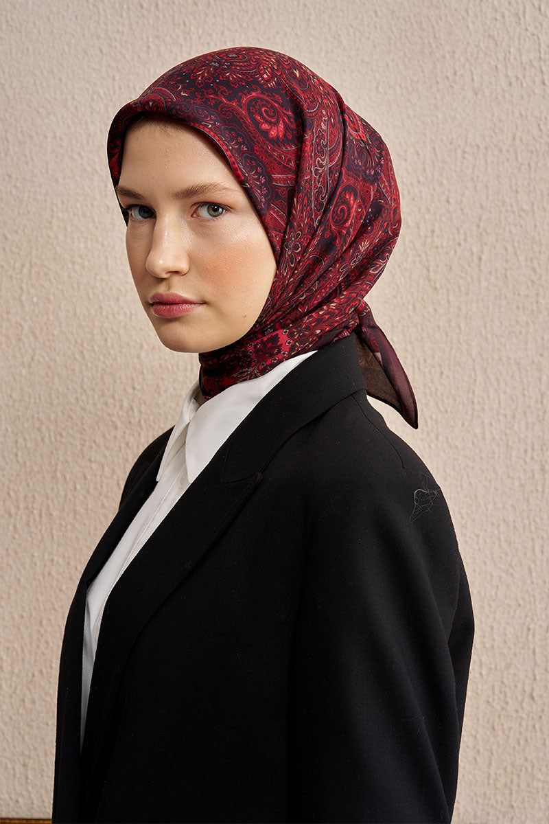 Vision Art Collection Vibrania Eşarp - Bordo