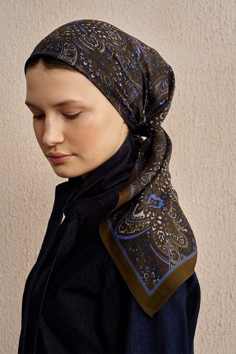 Vision Art Collection Vibrania Eşarp - Haki