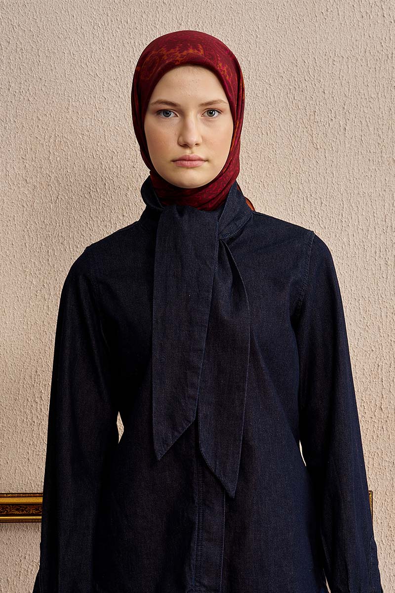 Vision Art Collection Vibrania Eşarp - Kiremit