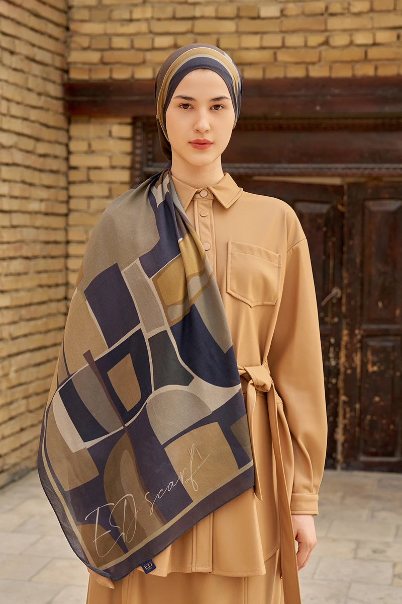 Wise Pamuk Modal Şal - Acı Kahve