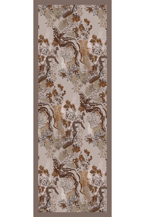 Curated Forest Şal - Kahverengi