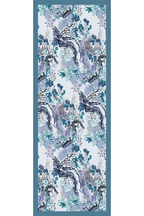 Curated Forest Şal - Mavi