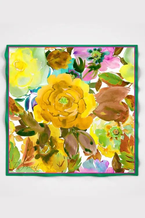 Rosa Modal Eşarp - Yeşil