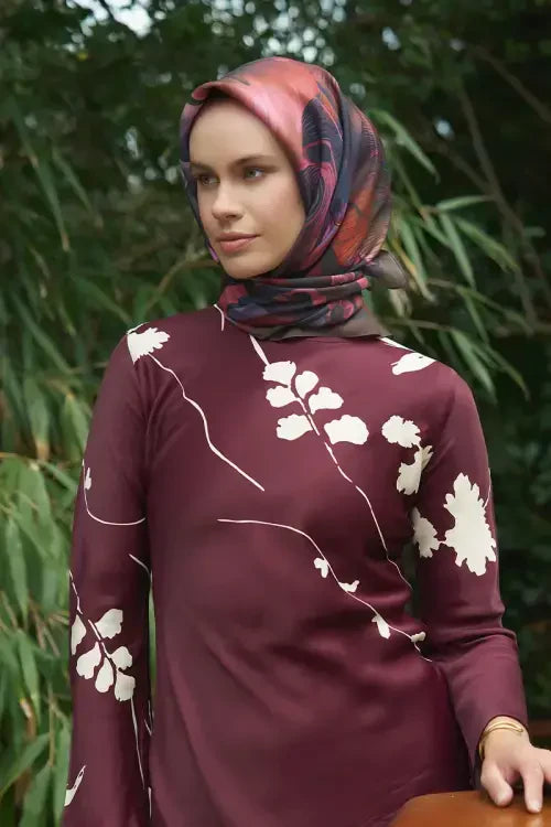 Calla Modal Eşarp - Kahve