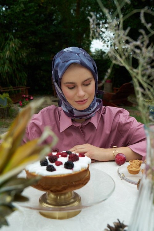 Rosa Modal Eşarp - Mor