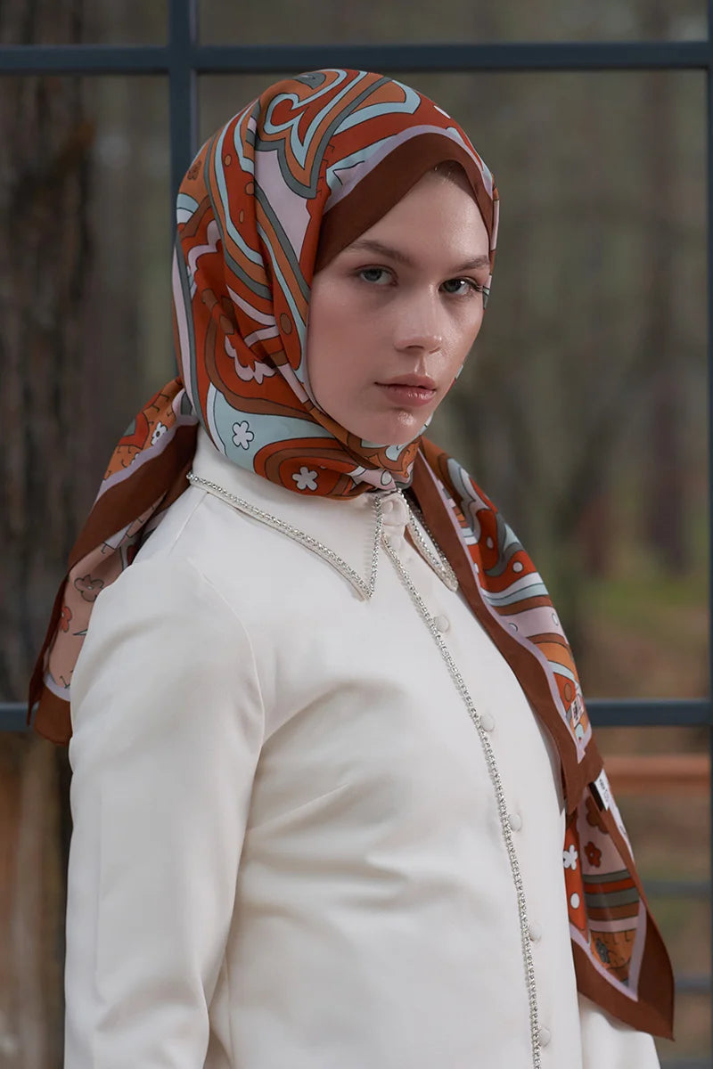 Heritage Nefha Shawl - Tan