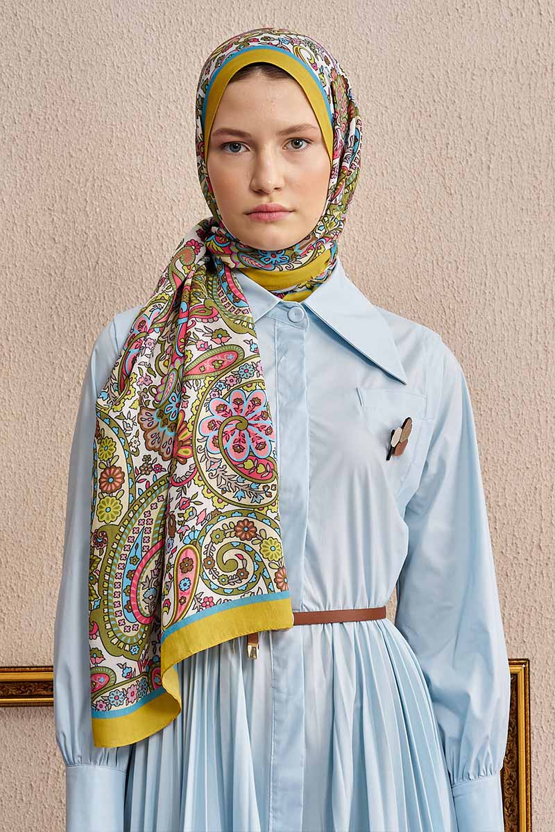 Celebrity Bliss Scarf - Yellow