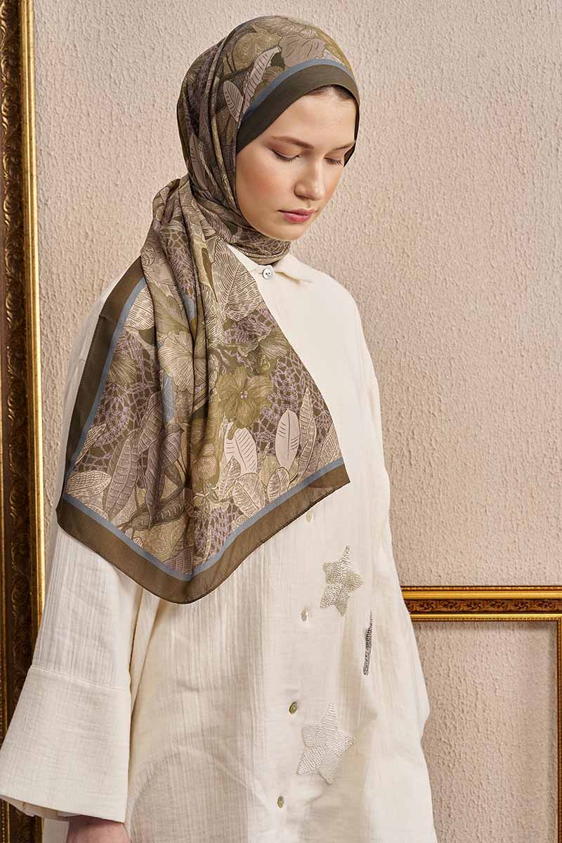 Celebrity Fiorenza Shawl - Khaki