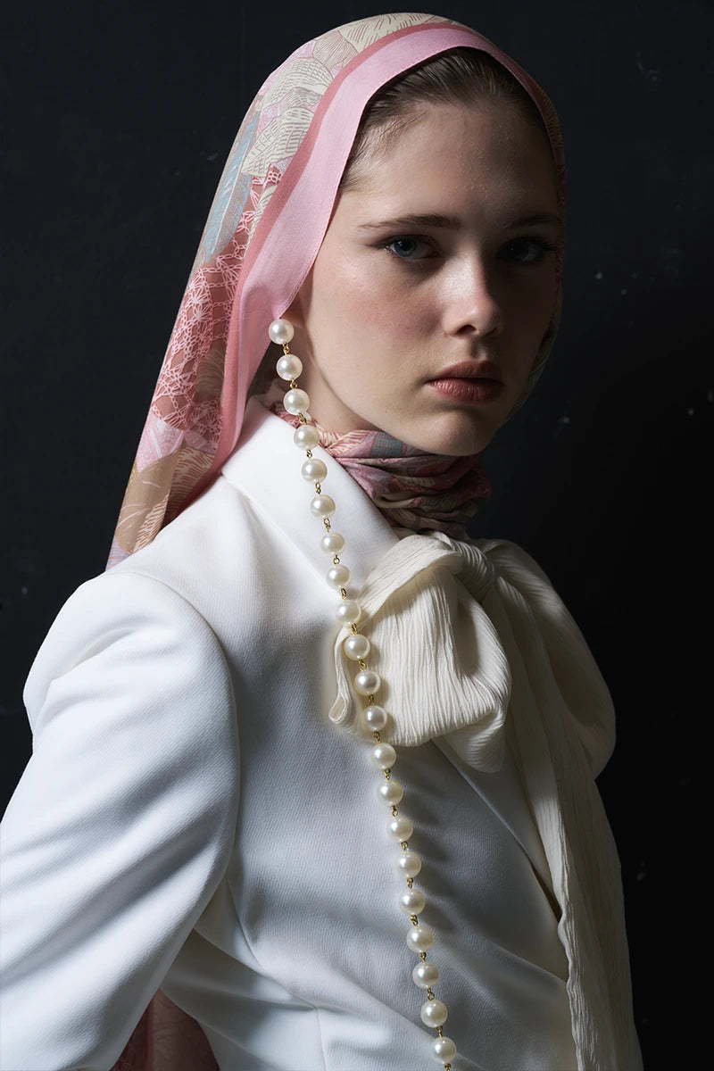 Celebrity Fiorenza Şal - Pembe