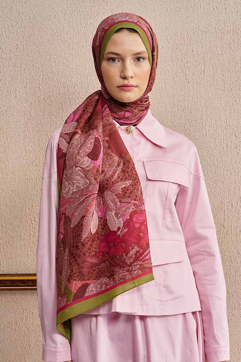 Celebrity Fiorenza Shawl - Olive Green