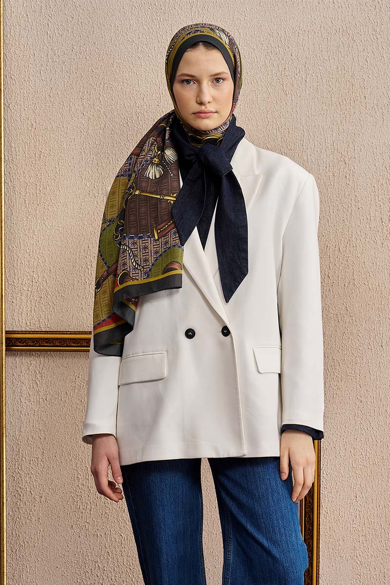 Celebrity Karte Shawl - Mink