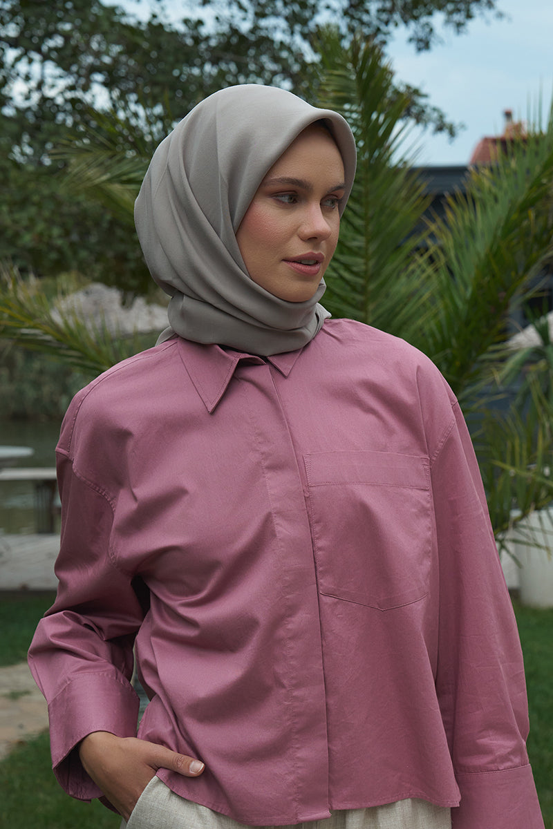 Classic Collection Modal Eşarp - Vizon