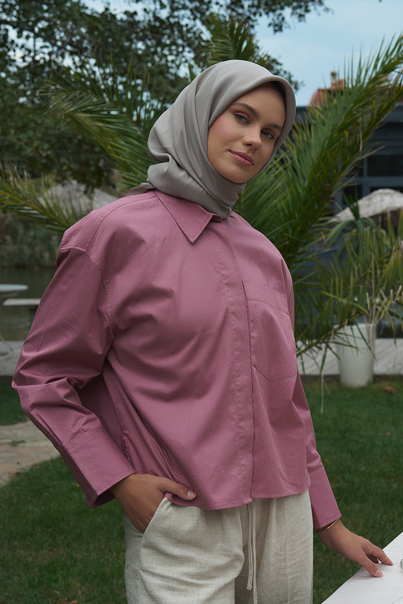 Classic Collection Modal Eşarp - Vizon